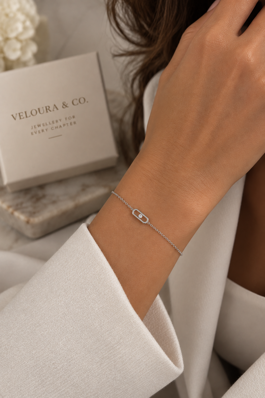 Aura Silver Bracelet