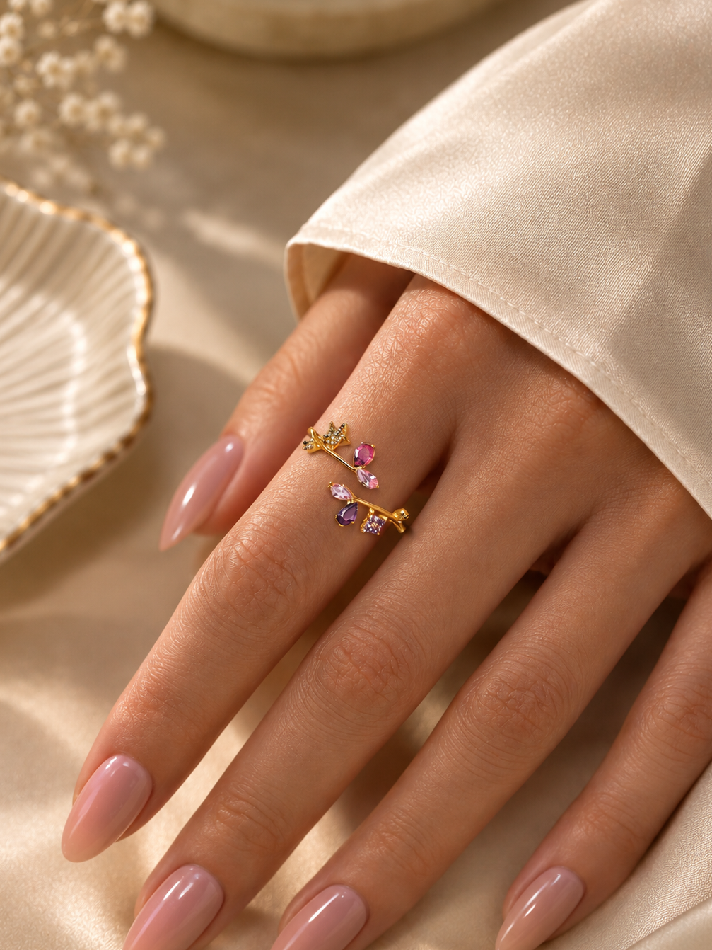 Pink Vinyl ring