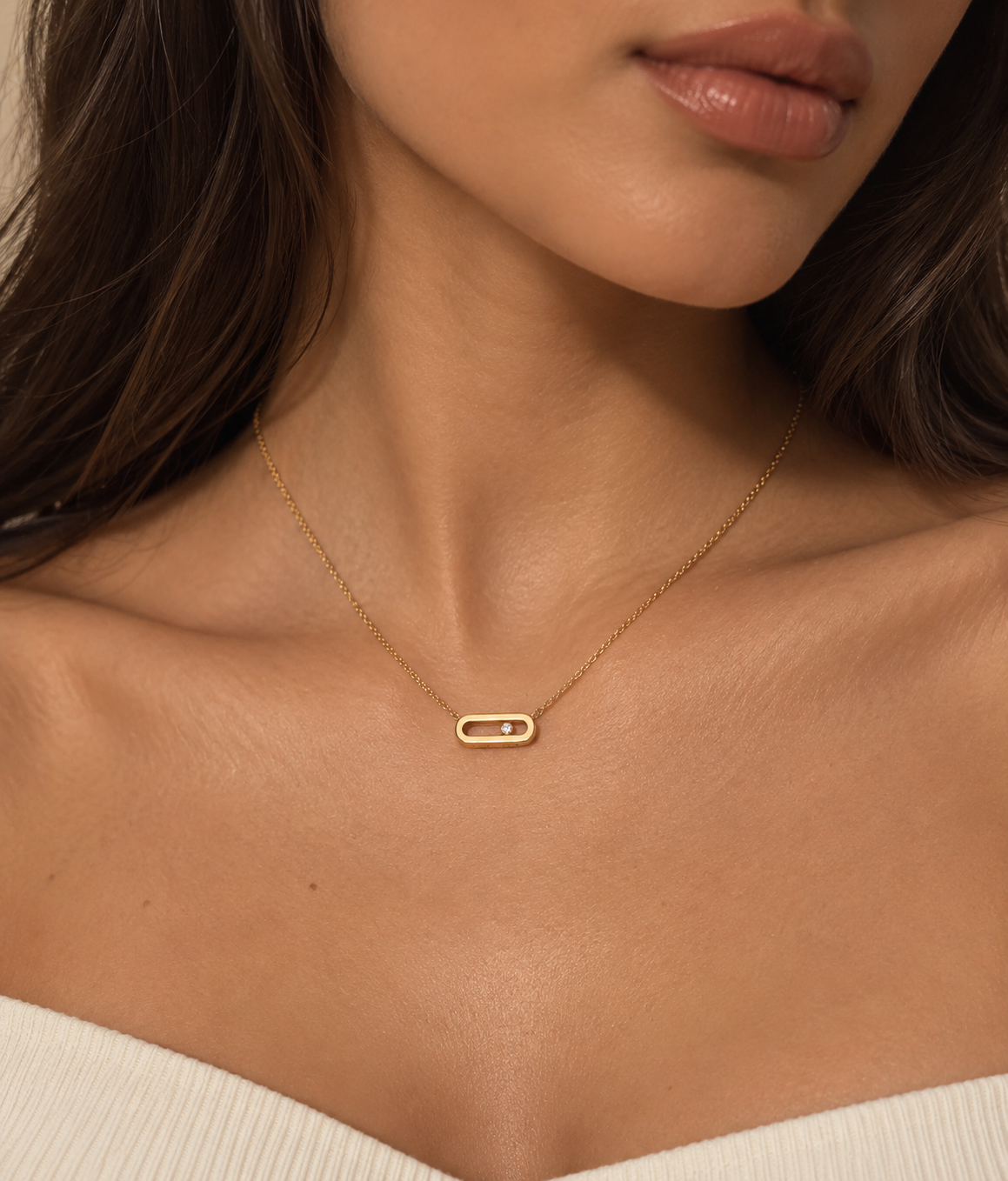 Aura Gold Necklace
