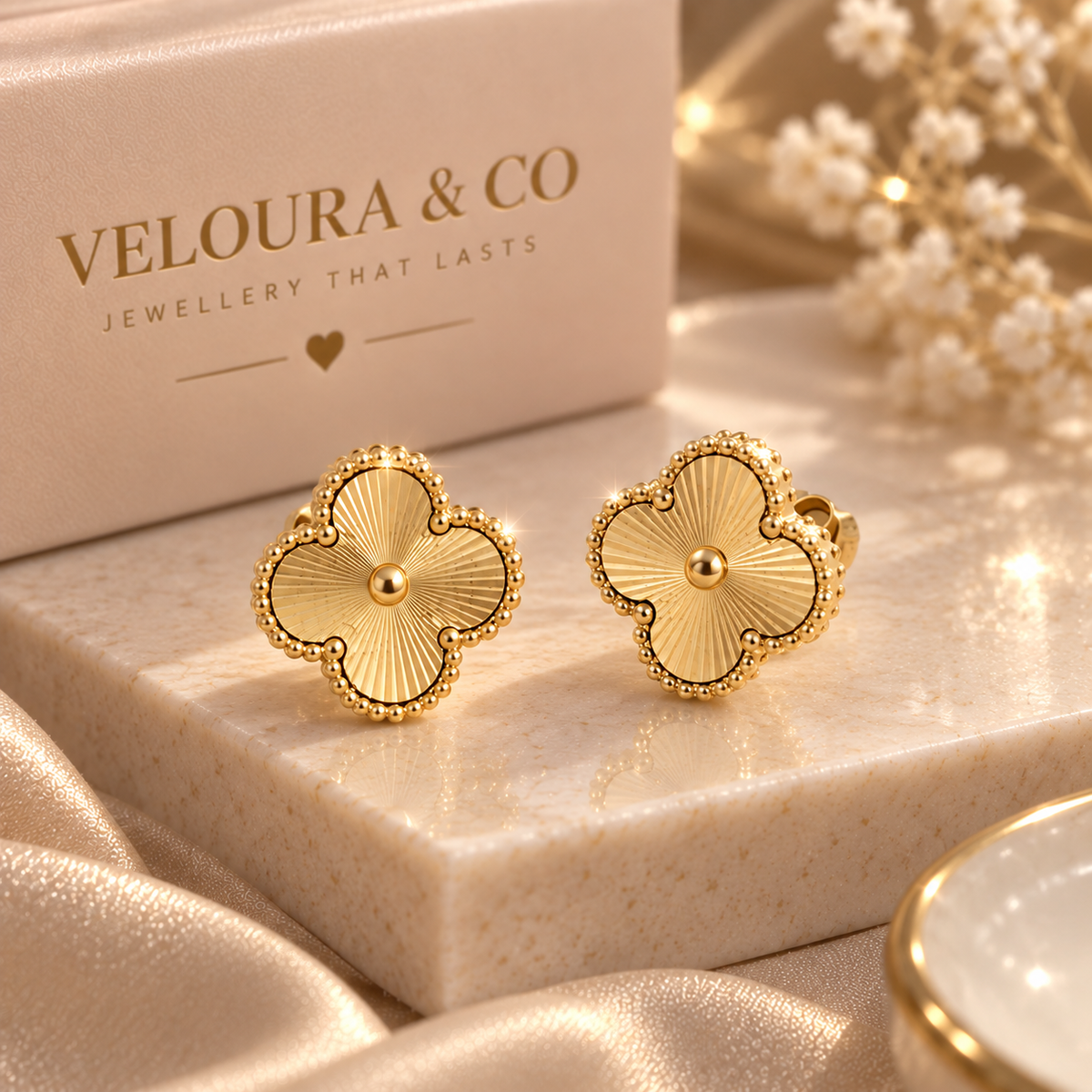 Premium Gold Clover Set