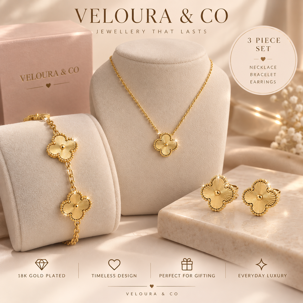 Premium Gold Clover Set