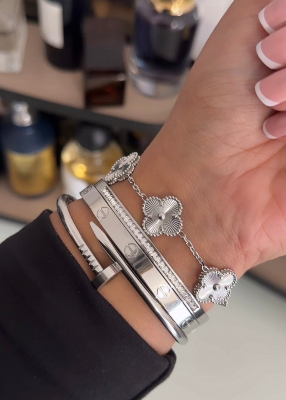 Veloura ultimate Silver stack