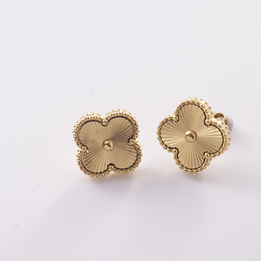 premium clover studs