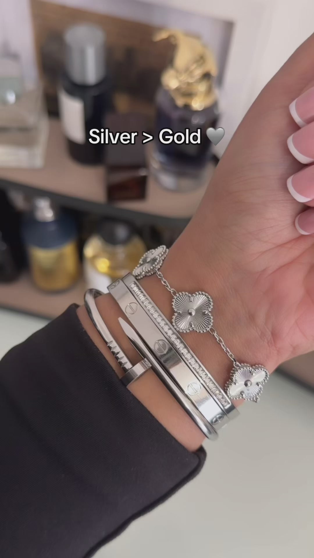 Veloura ultimate Silver stack